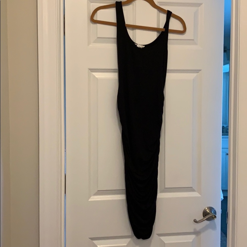 Ingrid and Isabel pleated maternity tank dress